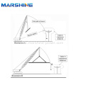 Derricks diseñados específicamente para la instalación de torres